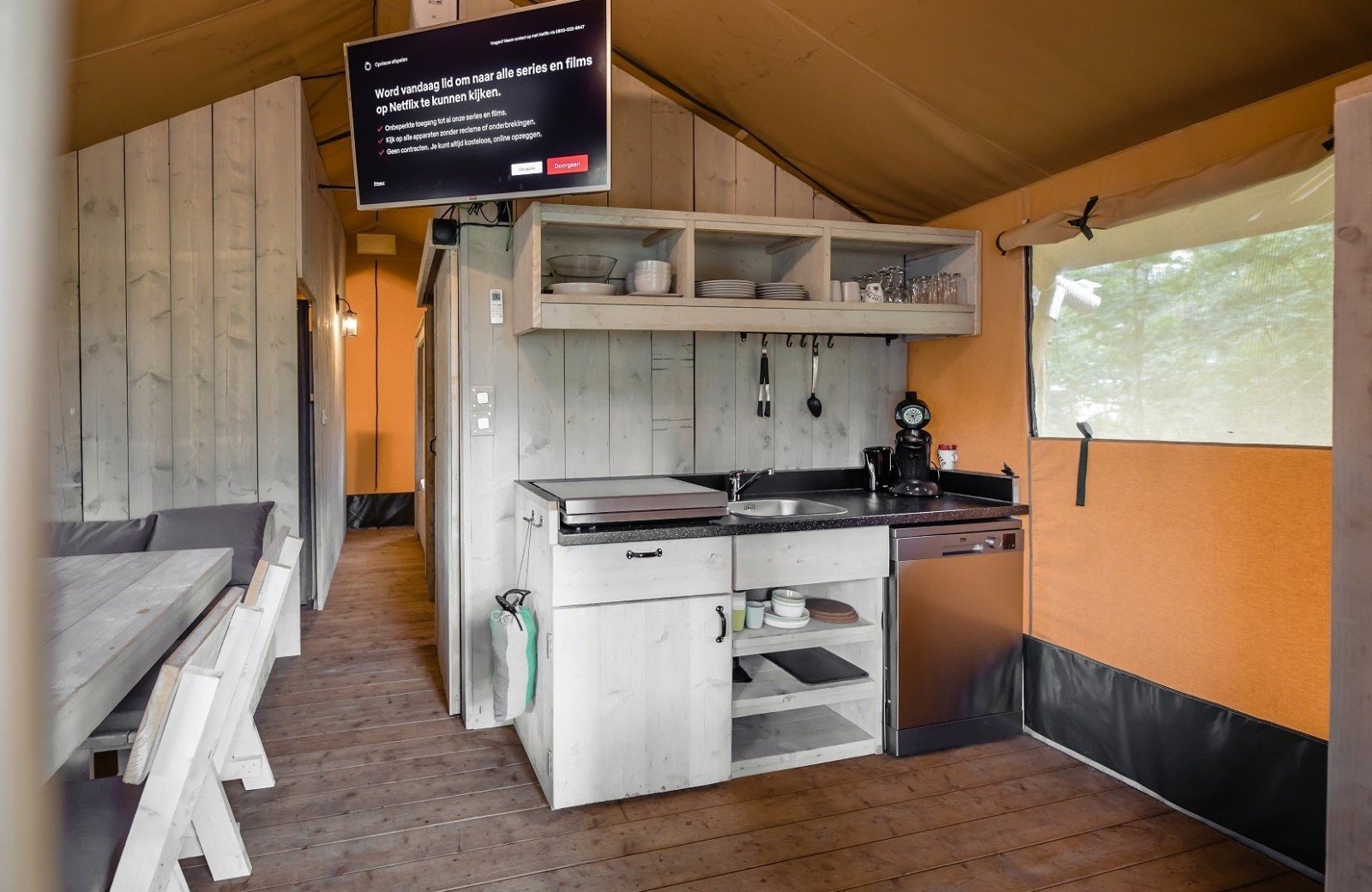 Beringerzand glamping bobbies lodgetent 13
