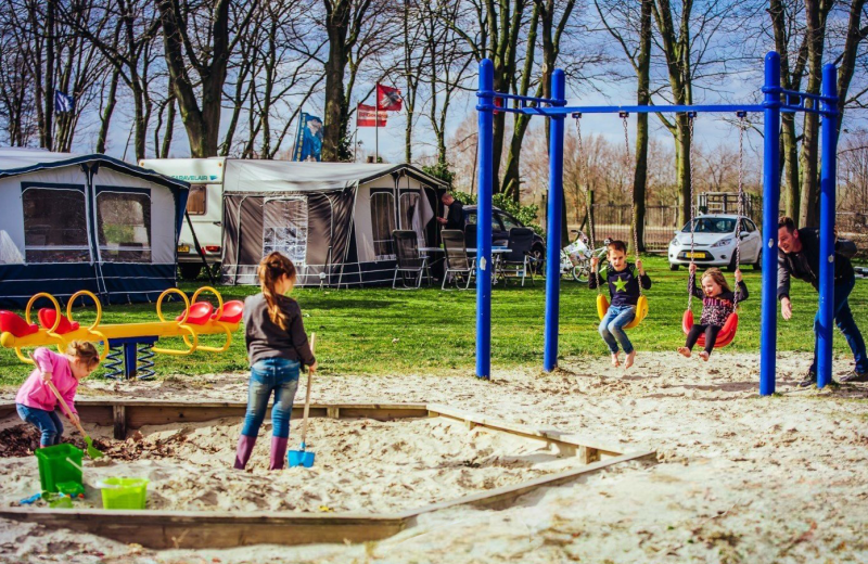 Comfort kampeerplaats