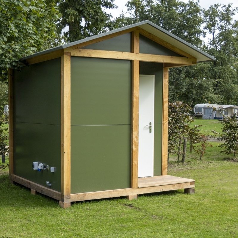 prive sanitair kampeerplaats