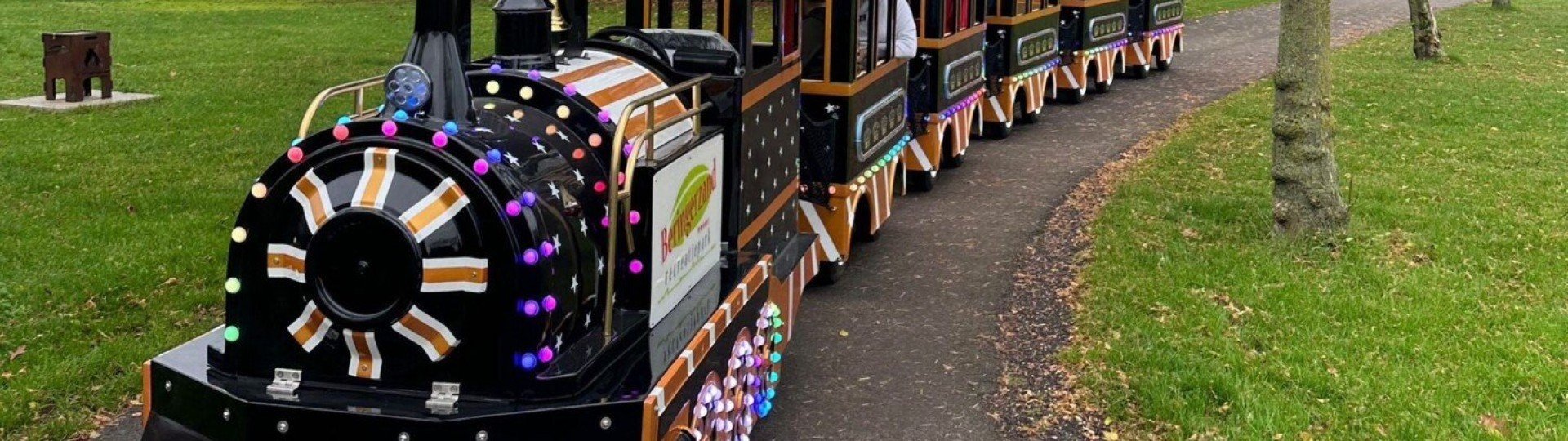 Recreatiepark beringerzand gloednieuwe kindertrein
